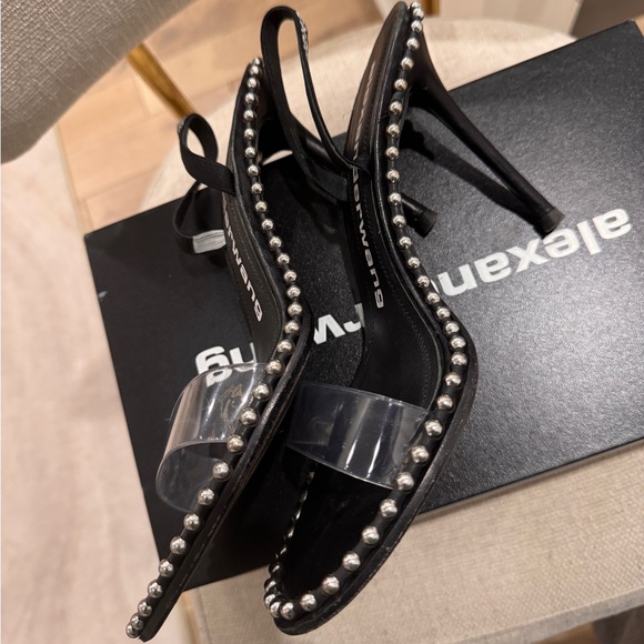 Alexander Wang Women’s Nova Slingback High Heels Sandals size 40 (US 10) - Picture 3 of 8